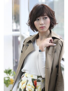 ミスエッセンス(MISS ESSENCE) 大人の外ハネショートボブ/ミスエッセンス竹下