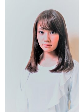 ヘアリラクシングルーラ(hair relaxing LuRa) アージュカラー　ナチュラルストレート