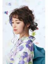 ルーヴル トータルビューティサロン 八木店(LOUVRE Total Beauty Salon) 浴衣ゆるふわシニヨン