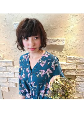 アフラン ヘアーデザイン(a.fran hair design) 無造作BOB