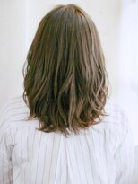 ナル 白山神社参道通り店(nalu)&nbsp;透け感カラーのアレンジカールスタイル