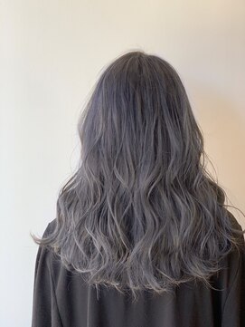 ジーナ セントラル銀座(Zina) 【ZinaCENTRAL】イメチェン毛先パーマ耳かけ×フォギーベージュ