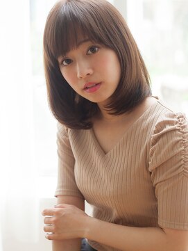 マイラ 銀座(myla) 大人可愛い小顔ひし形ナチュラルワンカール20代30代40代髪質改善