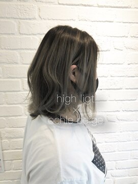 デイジー インデックスヘア 大島店(DAISY index hair) ”DAISY大島店” ハイライトカラー ハイライトグラデーション