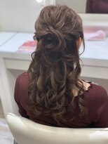 ベストシーン 新浦安店(Best Scene)&nbsp;ハーフアップ【結婚式】【ヘアセット】【トレンド】【デート】