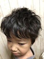 ロンロンシャ 都ホテル店(RONRONCHAT)&nbsp;♯キッズカット　♯束感メンズショート