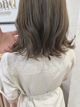 ロンドプランタン 恵比寿(Lond Printemps) ＊石垣オリーブアッシュ/オリーブベージュ/くびれミディ