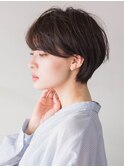 ショートボブ20代30代40代大人可愛い暗髪うる艶髪青山表参道