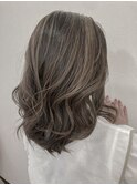 バレイヤージュ/グレージュ/ミルクティーベージュ /ナチュラル
