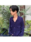 【園田雄史】メンズモテ髪テクノカット/黒髮艶感七三スタイル
