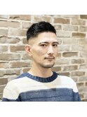 アップバングフェードボウズ