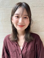 ビュートリアム265(BEAUTRIUM 265)&nbsp;ミディアム/レイヤーカット/顔周りカット/くびれレイヤー/銀座