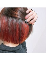 アニスミュゼ(anis musee) インナーカラー×RED