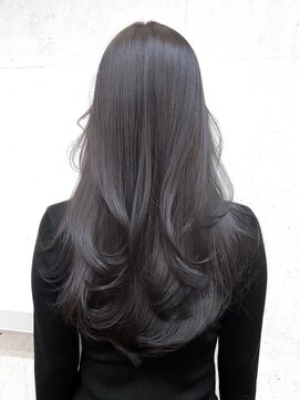 サイン 渋谷(SIGN) レイヤーカットイヤリングカラーインナーカラーケアブリーチ