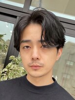 フィフス 渋谷(fifth)&nbsp;メンズ七三刈り上げスパイラルパーマツイストスパイラルパーマ