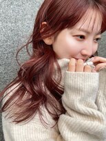 ホスタ 大阪梅田店(fosta)&nbsp;ベージュインナーカラーショートボブレイヤーミディアム前髪