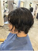 ナチュラルショートパーマ