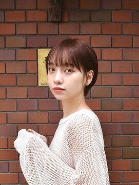ウィローズ(WILLOW'S) ショートカット×ひし形ショートボブ×前髪あり20代30代40代