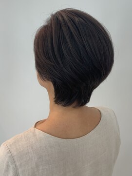 ソモン くびれショート　似合わせ　髪質改善　40代　50代　福岡 久留米