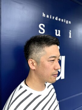 スイ(Sui) ベリーショート/刈り上げ/アップバング