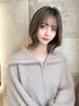 【平日限定割】似合わせカット+フルカラー+クイックトリートメント￥7480