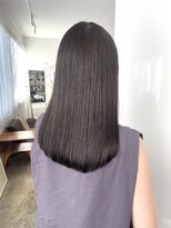 ヘアーアイストゥーレ(HAIR ICI TRE)&nbsp;ブリーチなしカラー 質感再生カラー グレージュ 担当渡辺聖
