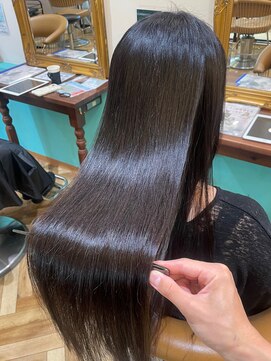 ロンド ブランシュ 錦糸町北口(Lond blanche) 黒髪　縮毛矯正　髪質改善