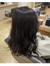 再現性カット+ダメージレスコスメパーマ　￥11510