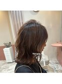 レイヤー　くびれヘア　ミディアム　20代　30代 40代 横須賀中央