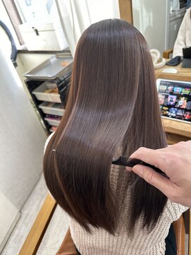エトラ 渋谷店(etora) 小顔◎ブリーチなしグレージュケラチントリートメント