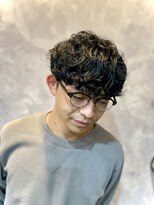 ヘアー クリエイト 縁(Hair Create en) 大きめカールパーマ