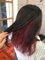 ルシア(LUCIA) インナーカラー/インナーレッド