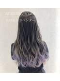 ハイライト、バレイヤージュ、エクステ、インナー、ブリーチ