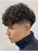 福岡大名スペインカールラルフカールビジネスヘア外国人風パーマ