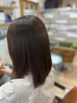 ハウオリ ヘアーワークス(Hauoli hair works) インディゴグレーカラー