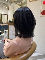 ロンドアベニール 北千住(Lond avenir)&nbsp;くびれヘア/顔周り/韓国/レイヤーカット/黒髪/ミディアム北千住