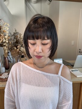 エルム 原宿 表参道(yelm) 艶髪髪質改善トリートメントとボブレイヤー