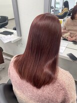 ガルボヘアー 桟橋店(garbo hair)&nbsp;カシスレッド高知美容院オイルカラー