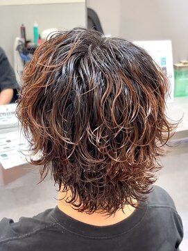ビカムメンズヘアー 栄店(become men's hair) サーフカール/波巻きパーマ/メンズウルフ/名古屋美容室/栄