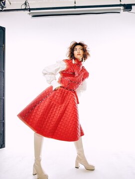 カバーヘア ブリス 大宮西口(COVER HAIR bliss) ミルクティーピンク外国人風ハッシュボブパーマtk1大宮