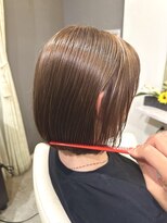 ヴィラ 川西店(Villa)&nbsp;大人可愛い◎ブリーチベージュボブ×丸み小顔