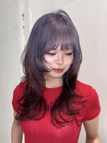 アドネ プライム(adne prime)&nbsp;ラベンダー/ダークレッドルーツカラーデザイン