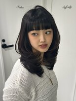 ゼスト ジグ(ZEST ZIGU)&nbsp;ロングレイヤー顔まわりカット海外ヘア/anna