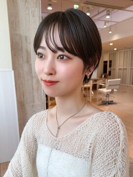 アフロート ディル(AFLOAT D'L) 似合わせカットで小顔見せ大人ガーリーショートヘア