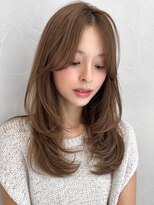 アグノス 青山(Agnos)&nbsp;ワンカールくせ毛風カール薄めバング斜めバング大人ガーリー