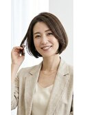 大人女性に似合うボブ