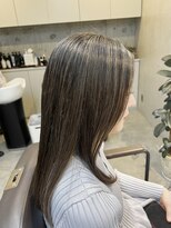 プラスシー(+C) 大人の上品地毛にハイライト!福岡ハイライト/福岡白髪ぼかし