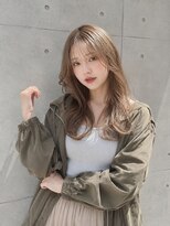 アッシュ 等々力店(Ash) 【赤味消し】ダブルカラー/オリーブベージュ
