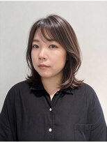 ユウヘアー 本山店(U Hair) ミディアム/ロブレイヤー/ナチュラルハイライト/レイヤーカット