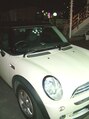 バズヘアー(BUZZ HAIR) お気に入りのミニクーパーです。毎週、洗車しています。